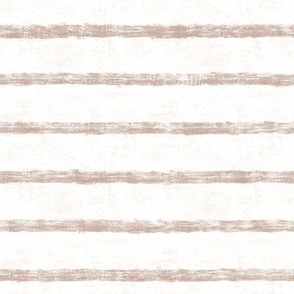 Nautical Sandy Burlap Stripes 8"