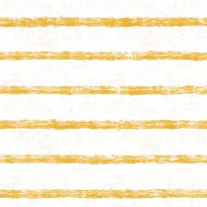 Nautical Goldenrod Burlap stripes 8"