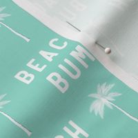 beach bum - teal - LAD19