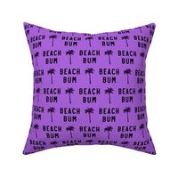 beach bum - purple - LAD19