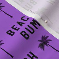beach bum - purple - LAD19