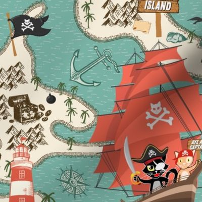 Purr Island and Adventures of Captain Sam n Matey