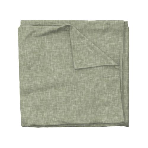 linen look texture sage green - classic plain solid - neutral baby nursery