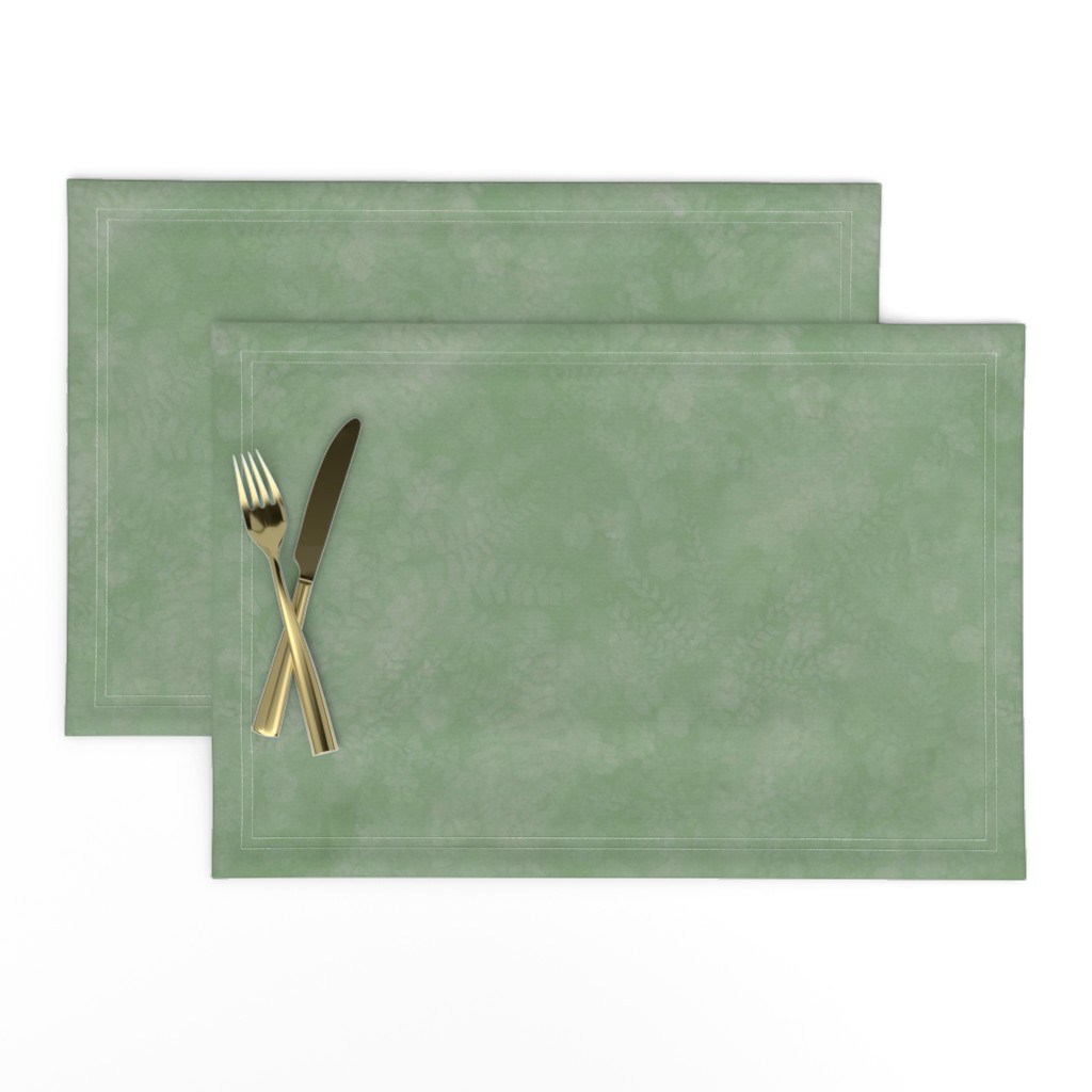 Soft Sage Maidenhair Sunprint Texture