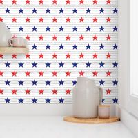 Stars and Stripes - Red and Blue - LAD19