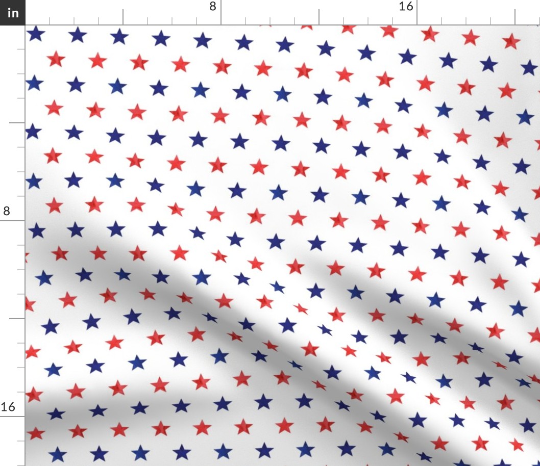 Red and Blue Stars - LAD19