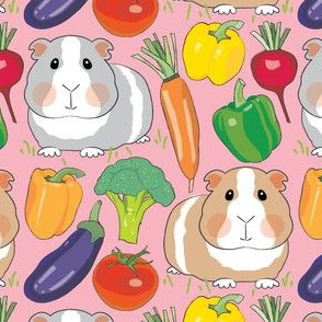 guinea-pigs-and-veggies-on-pink