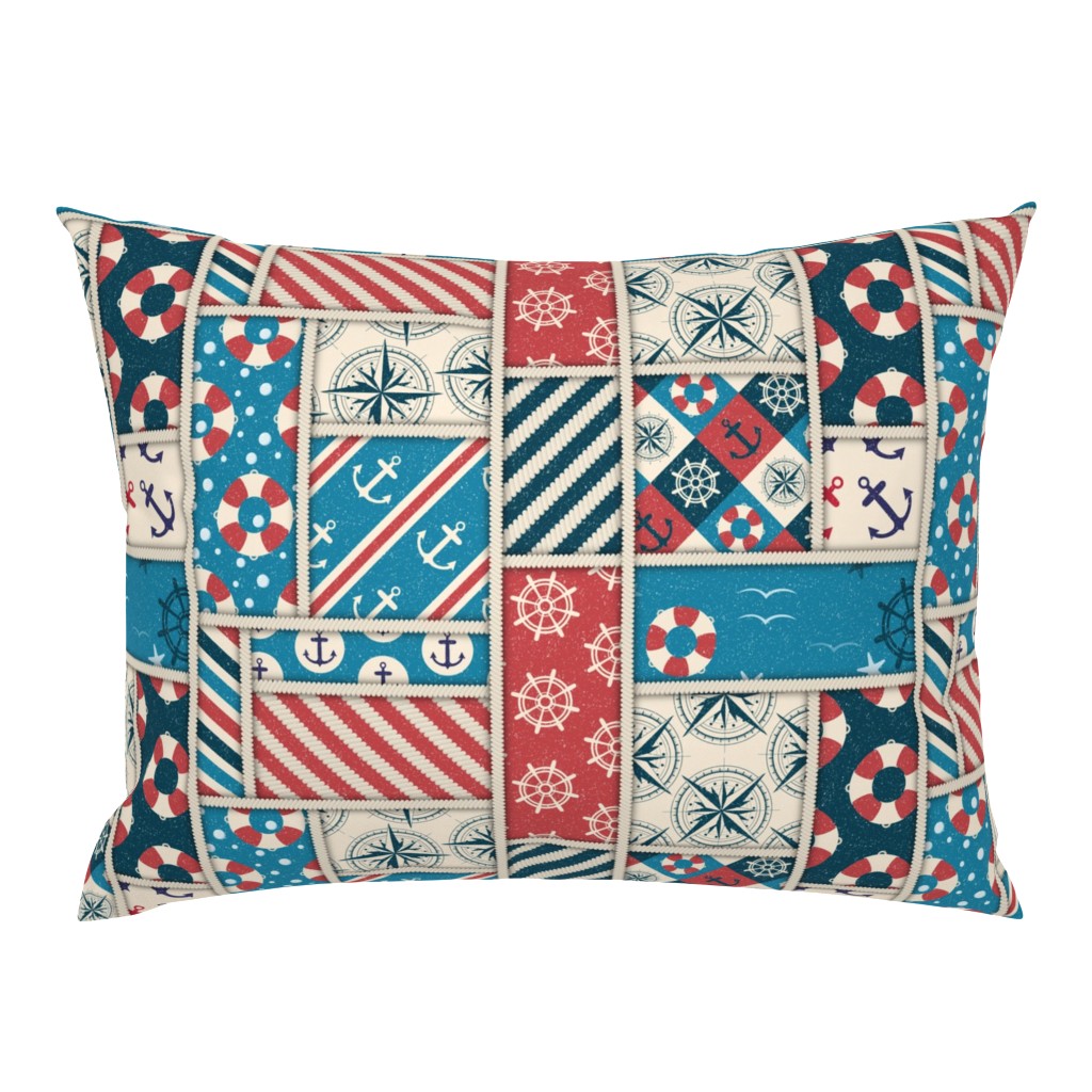 Nautical patchwork