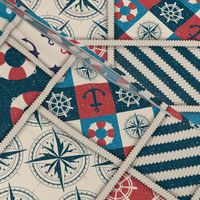 Nautical patchwork