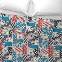 Nautical patchwork