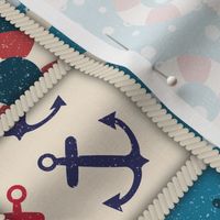 Nautical patchwork