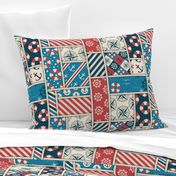 Nautical patchwork