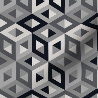 3D Optical Pattern Black and White-01