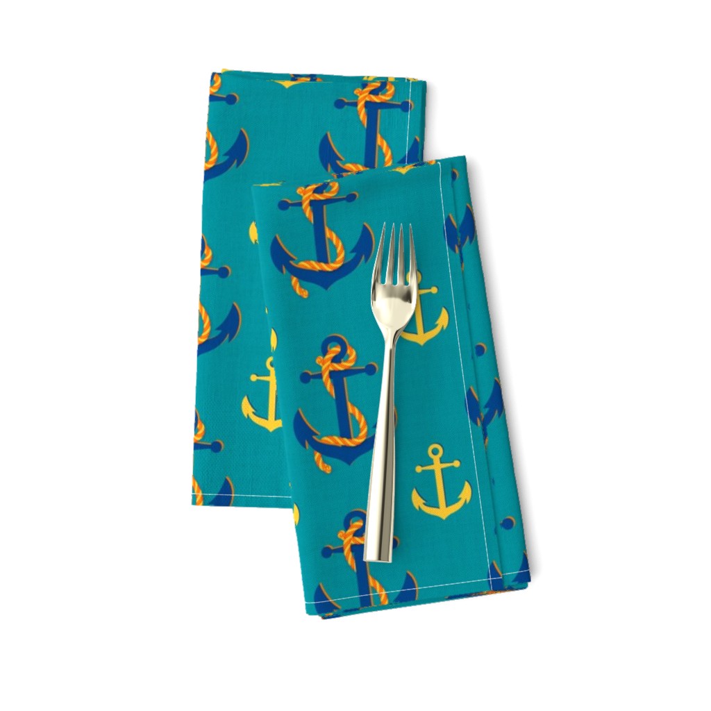 Nautical Anchor (Turquoise)