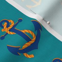 Nautical Anchor (Turquoise)