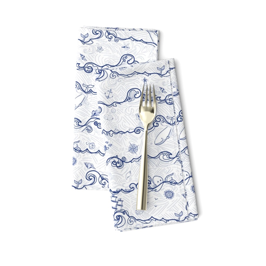 Seafaring Adventure // navy and white