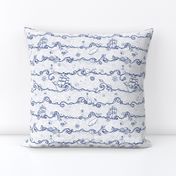 Seafaring Adventure // navy and white