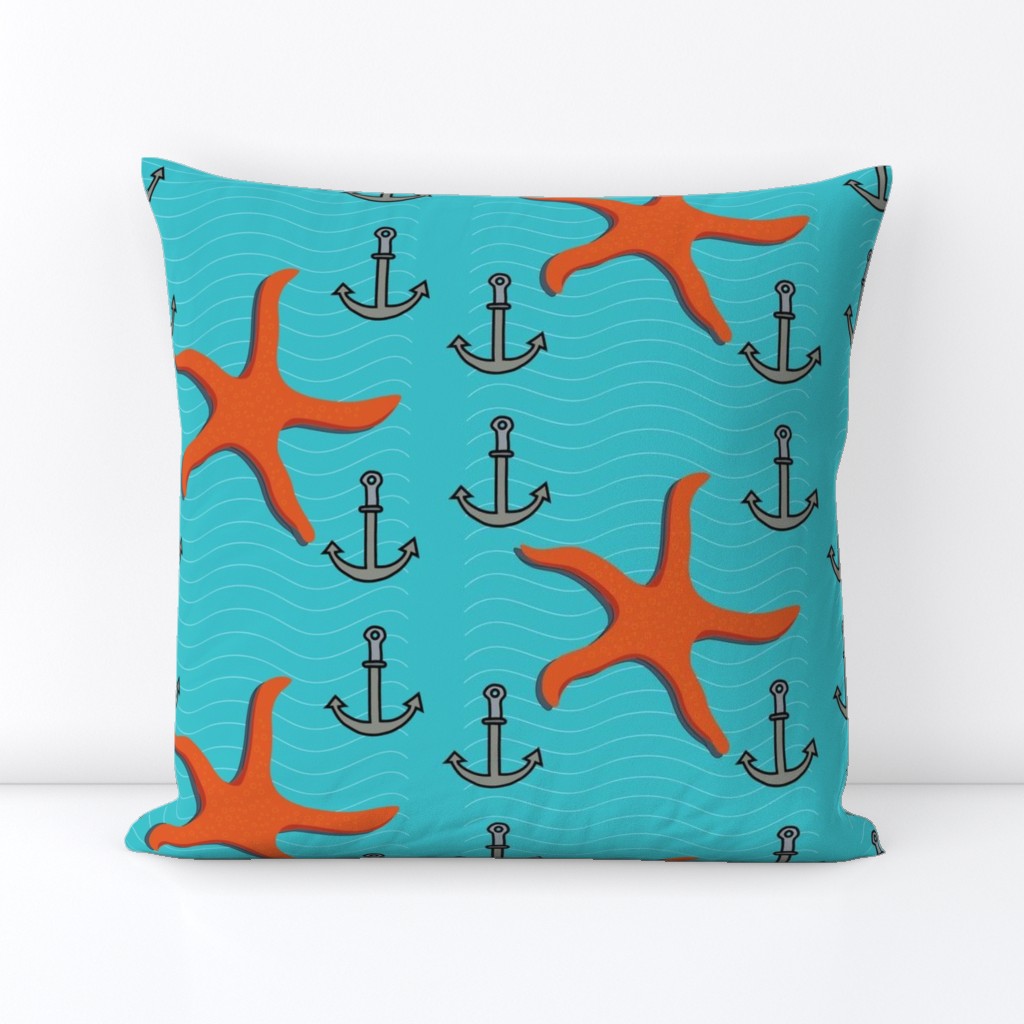 Nautical creatures starfish