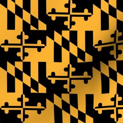 Maryland Flag Black and Gold