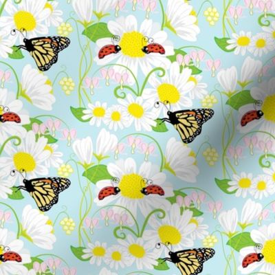 Childhood Love Bug small print  Lady bugs, Butterfly, Daisys, Pollinators