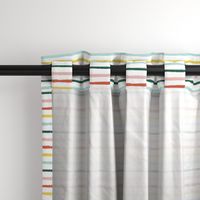 Painted Stripes - Multicolor Distressed Lines