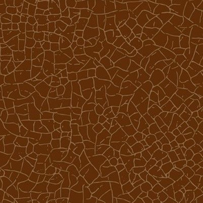 crackled - brown
