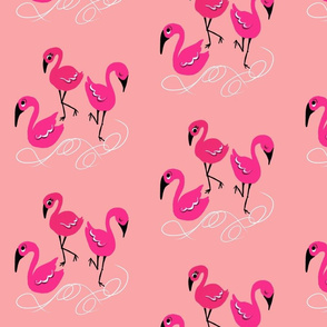 Hello Pink Flamingos