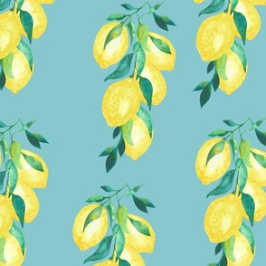 Lemon Branch Blue|Citrus Tree|Renee Davis