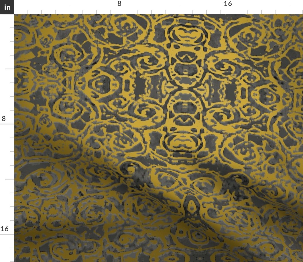 20" AnTQ NuVo SOMERSET; Abstract Damask