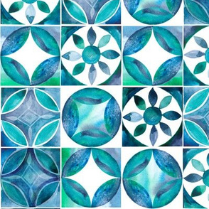 Mediterranean Tiles - Medium