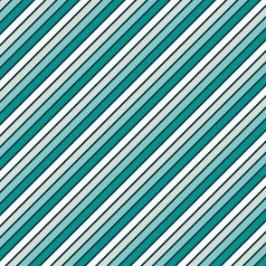 Maritime Diagonal Stripes Water