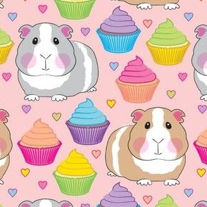 guinea-pigs-hearts and cupcakes