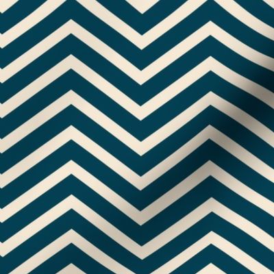 Nautical: Chevron dark blue