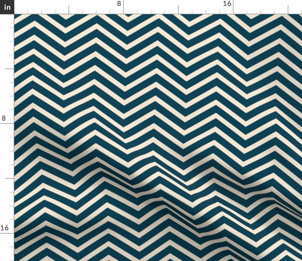 Nautical: Chevron dark blue