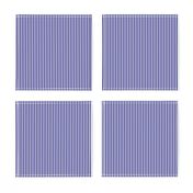 Blue and White 1/8-inch Thin Pencil Vertical Stripes