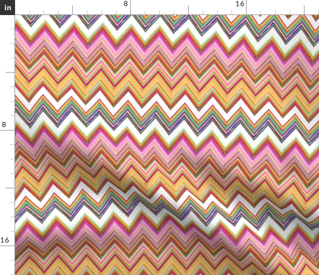 Spring Flush Chevron