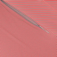 Micro Thin Vertical Red and White 1/16-inch Pin Stripes