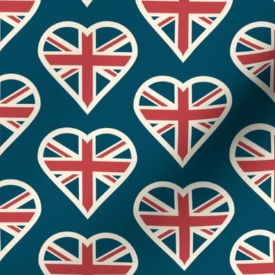 Union jack heart