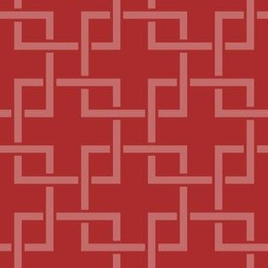 Red trellis