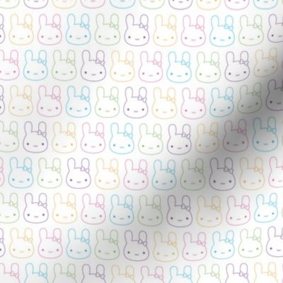 Kawaii Pastel Bunny Bows
