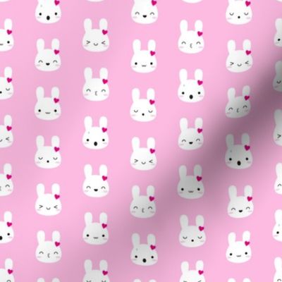 Kawaii Bunny Emotions (Pink)