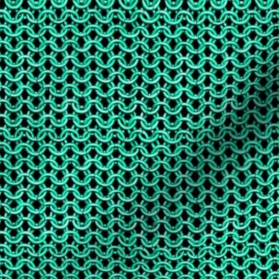 Chainmail Cyan 5/8" link size 15.87mm