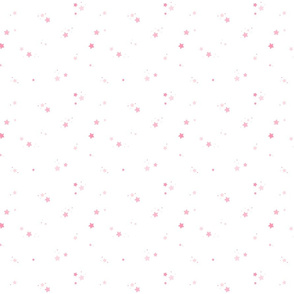 Fireflies Stars Pink SMALL