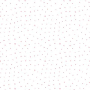 8" Modern Boho Polka Dots - Blush Pink