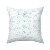 8" Modern Boho Polka Dots - Teal