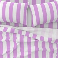 Blush Pink and White Jumbo 3-inch Circus Big Top Vertical Stripes