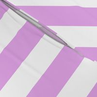 Blush Pink and White Wide 2-inch Cabana Tent Vertical Stripes