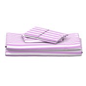 Blush Pink and White ¾ inch Deck Chair Vertical Stripes