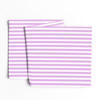 Blush Pink and White ½ inch Picnic Vertical Stripes