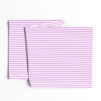 Blush Pink and White ¼ inch Sailor Vertical Stripes